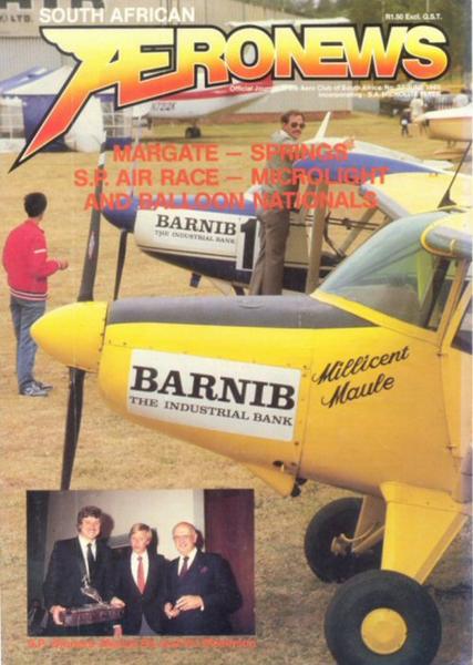 Aeronews cover page - Virginia 1985 Aeronews cover page - Virginia 1985