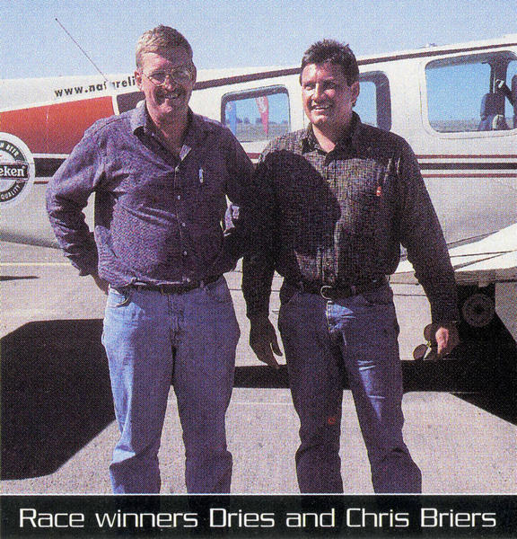 Dries and Chris Briers - 2001 PTAR Winners Dries and Chris Briers - 2001 PTAR Winners