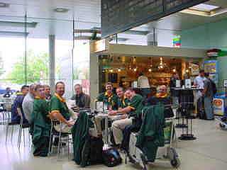 The South African Precision Flying Team - Waiting for the rain to stop
