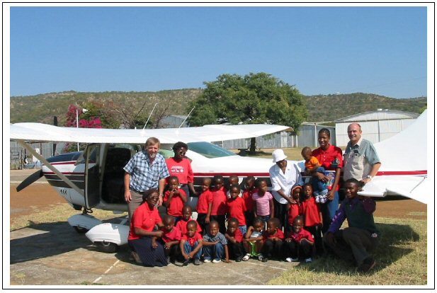Children from he Tirisano Centre