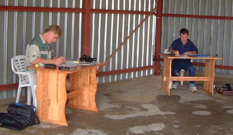 Theory Room - click to enlarge Ernie Alexander and Adrian Pilling