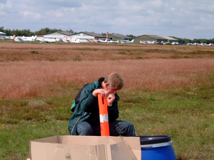 Ernie after Pisco Sours - click to enlarge Ernie Alexander after Pisco Sours