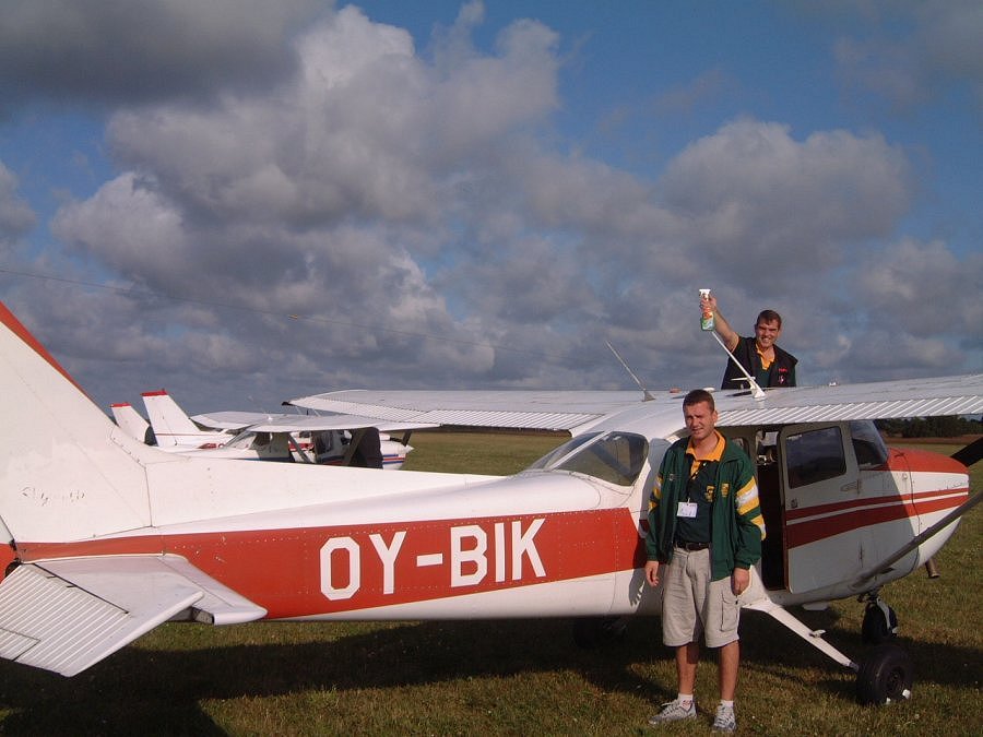 Frank Eckard and Quentin Taylor - click to enlarge