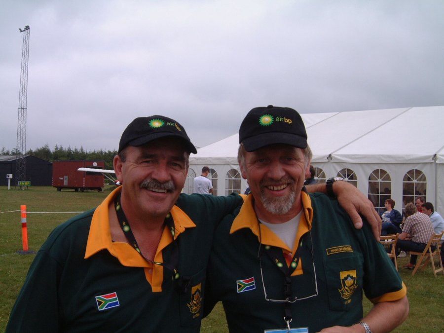 Ron Strik & Hans Schwebel - click to enlarge Ron Strik & Hans Schwebel