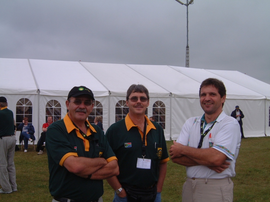 Ron Stirk, Jan Hanekom, Hannes Czserveny