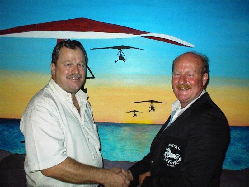Chris and Wayne - click to enlarge Chris Booysen and Wayne Bond