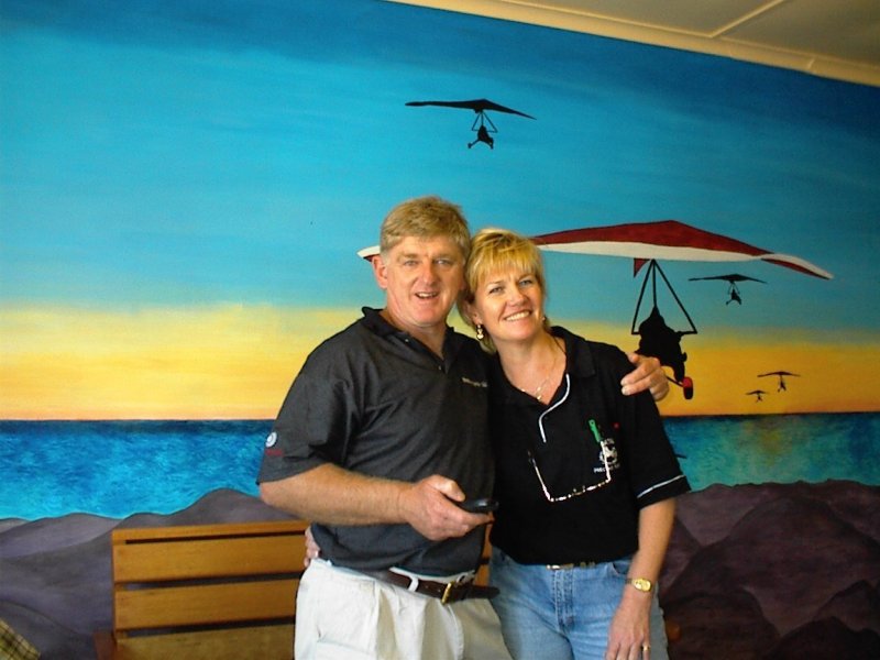 Ernie and Mary - click to enlarge Ernie Alexander and Mary de Klerk