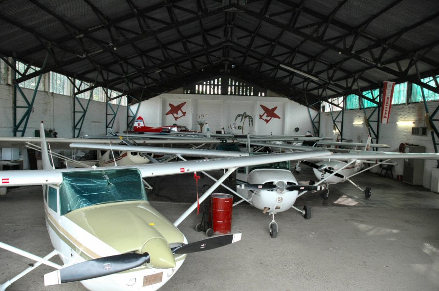 Ladysmith Hangar - click to enlarge Ladysmith hangar