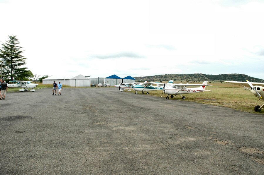 Ladysmith Hangar - click to enlarge Ladysmith hangar