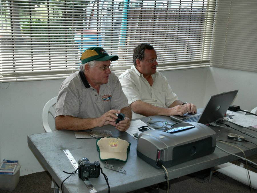 Scoring the event - click to enlarge Scoring the event