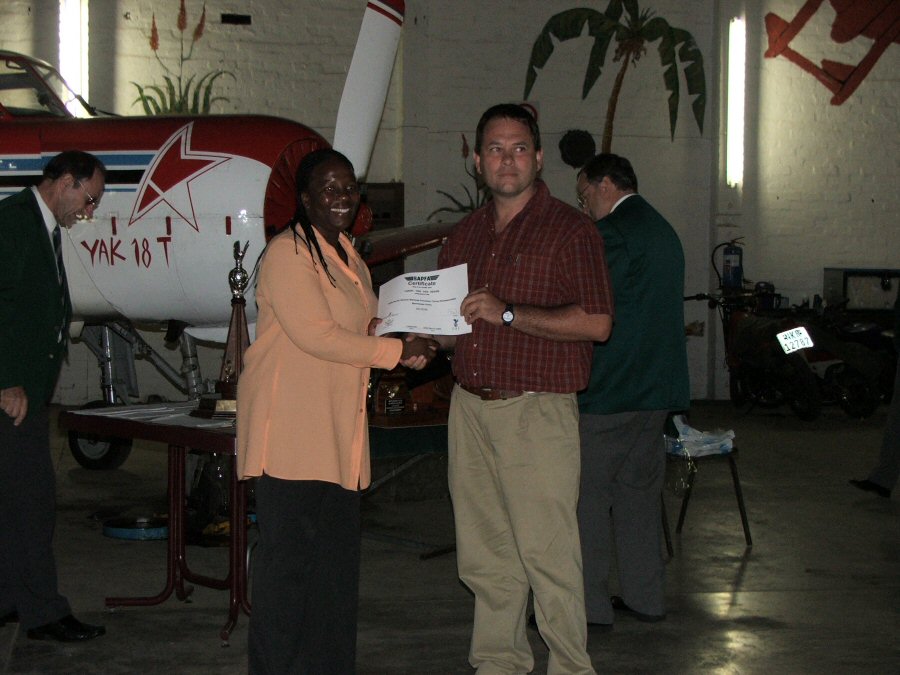 Precision Sportman Class Winner - Larry v d Merwe - click to enlarge Precision Sportman Class Winner