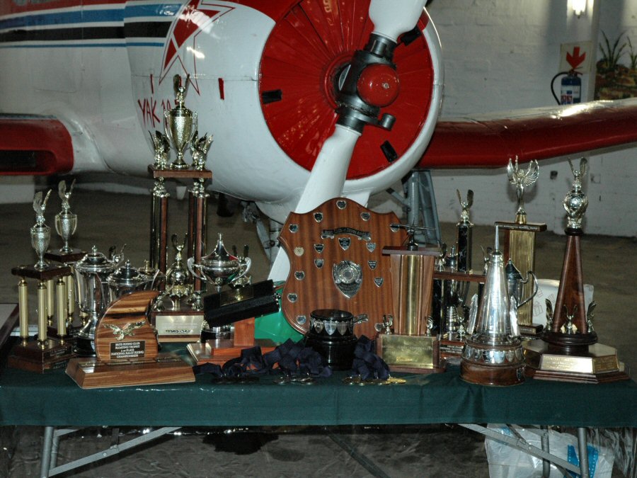 Trophy table - click to enlarge Trophy table