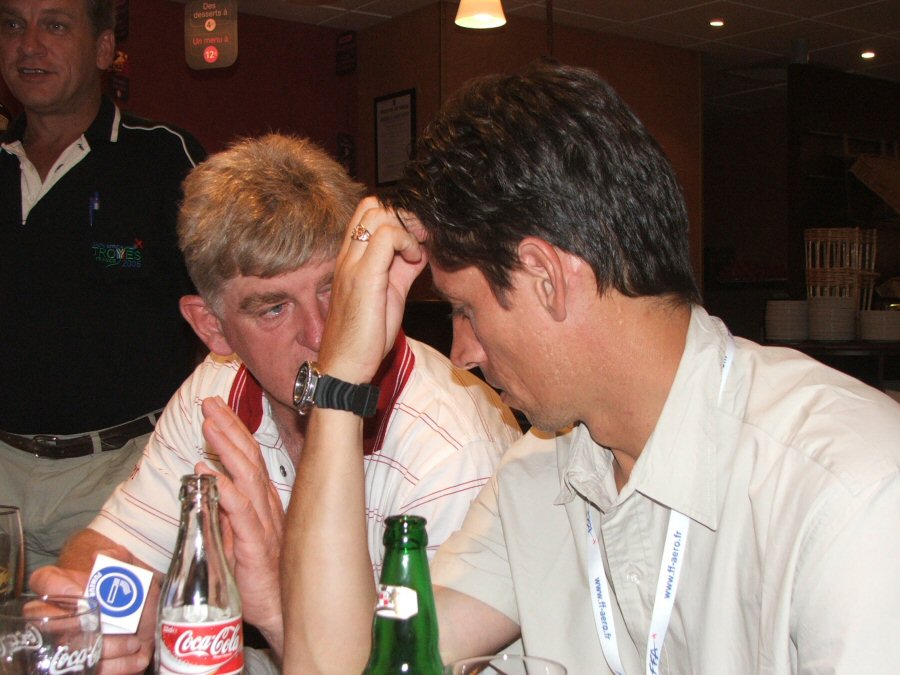 Ernie and Francois - click to enlarge Ernie and Francois