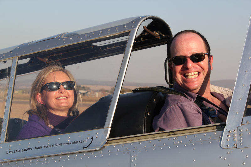 Cally and Brian Cally and Brian