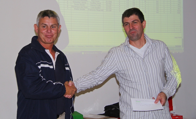 Ian hands out 3rd prize Ian hands out 3rd prize