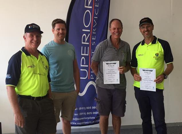 2nd place in the Fun Class Pierre Dippenaar & Martin Meyer